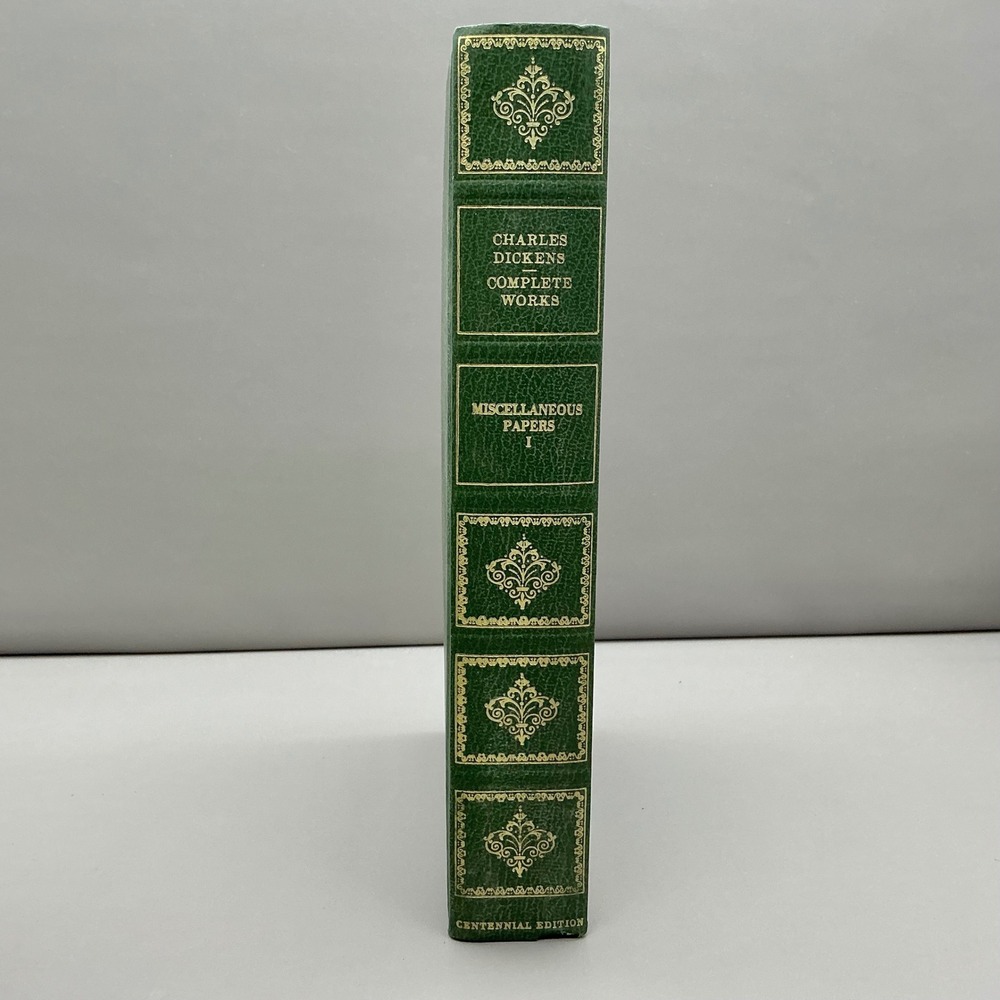 Charles Dickens Miscellaneous Papers I Centennial Edition Heron Books Hardcover